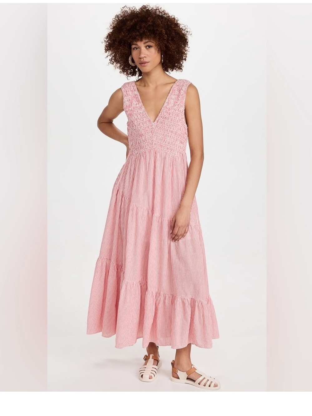 Juno Smocked Maxi Dress